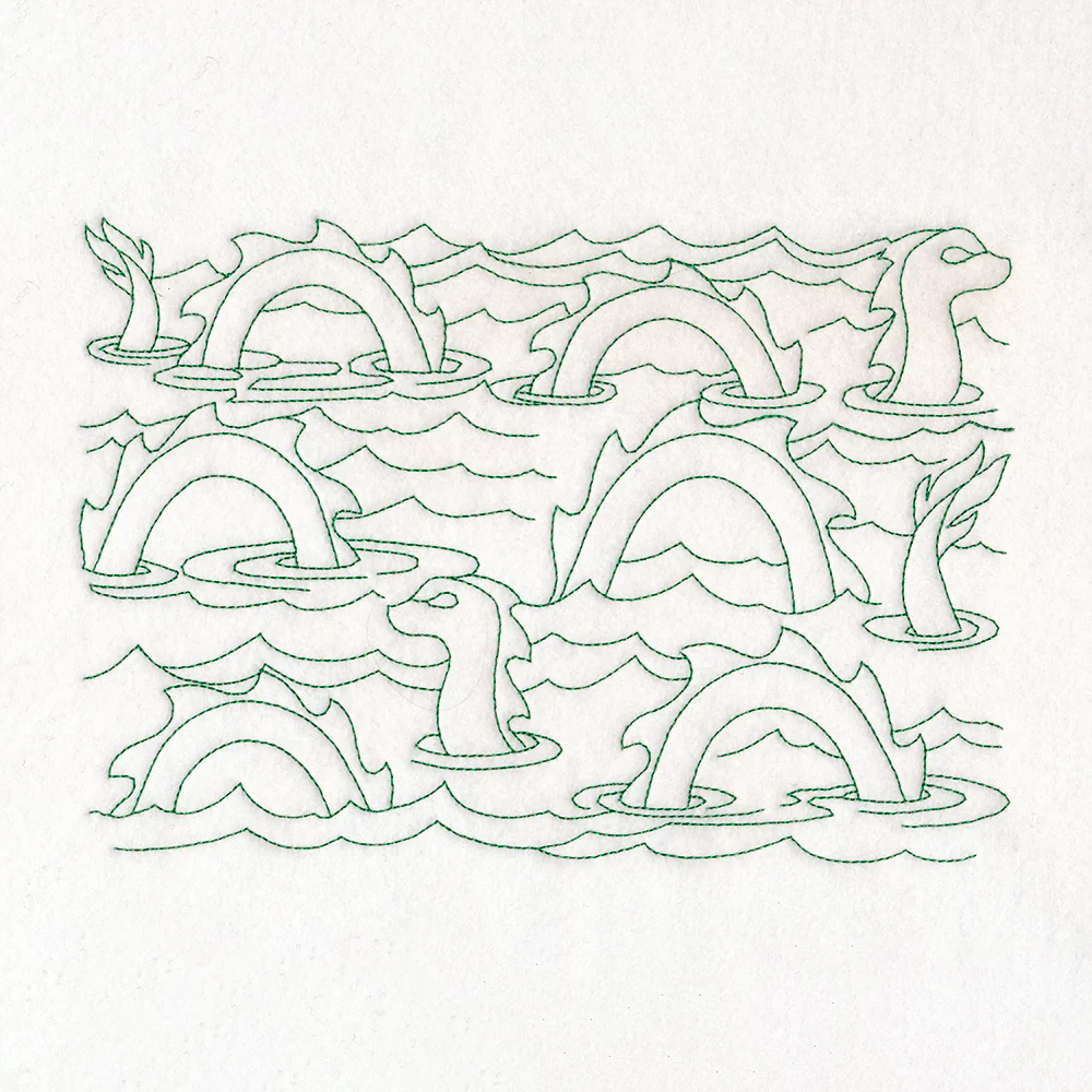 Cryptid Creatures - Sea Serpent (Edge-to-Edge) - Image 2