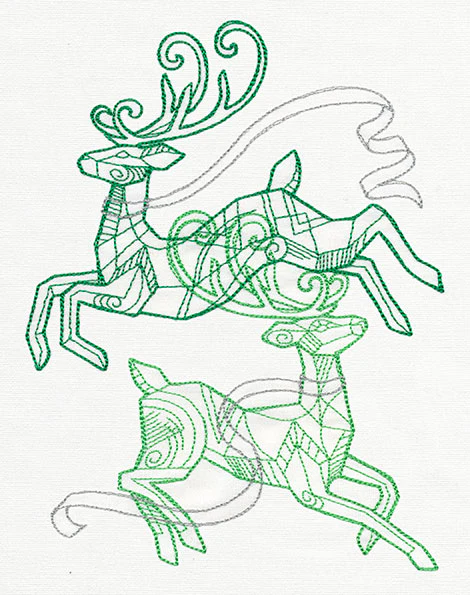 Crystal Christmas - Reindeer