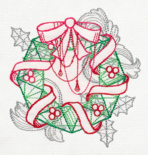 Crystal Christmas - Wreath - Image 3