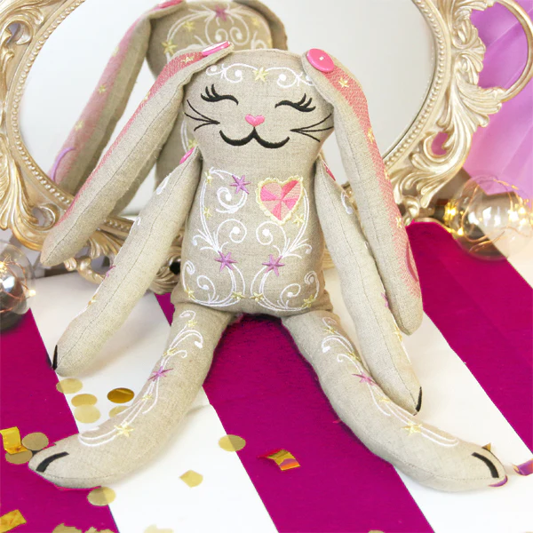 Cutie Carnival Bunny Doll (In-the-Hoop) - Image 5
