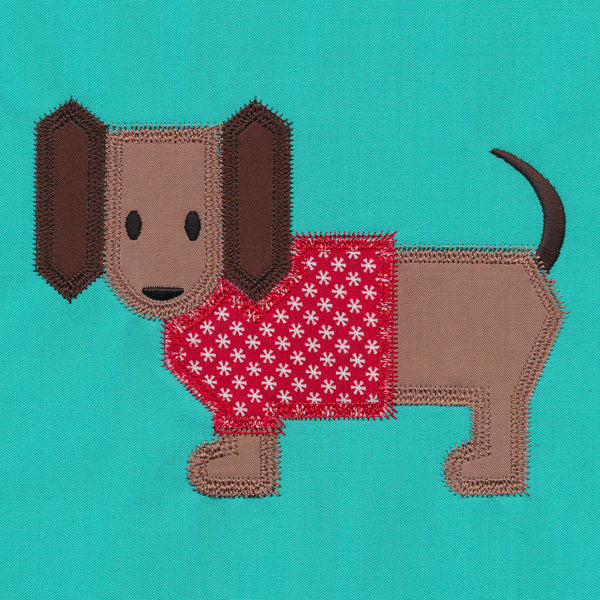 Dachshund Quilt Block (In-the-Hoop) - Image 10
