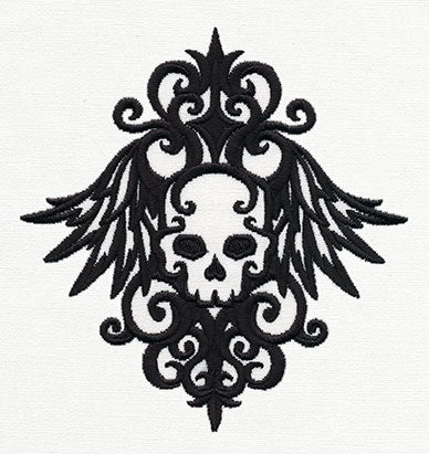 Damask Skull Diamond - Image 2