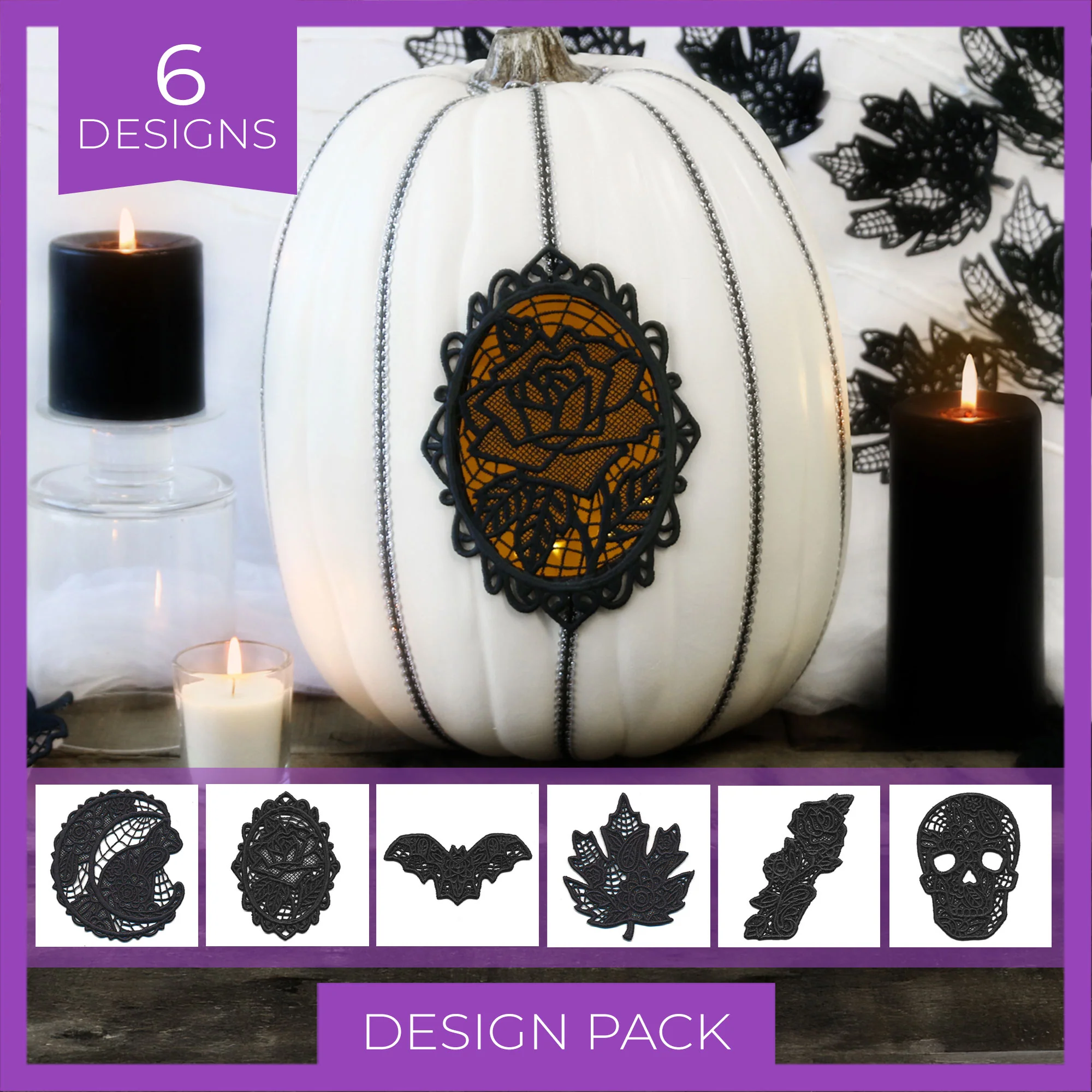 Darkly Delicate (Lace) (Design Pack) - Image 5