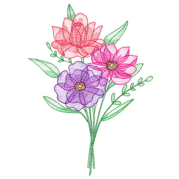 Dazzling Bouquet of Flowers