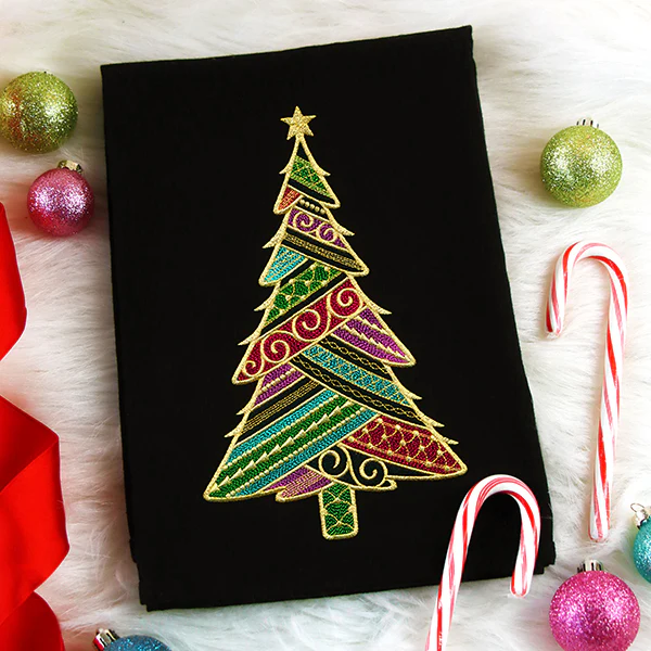 Dazzling Filigree Christmas Tree - Image 2
