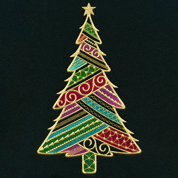 Dazzling Filigree Christmas Tree - Image 9