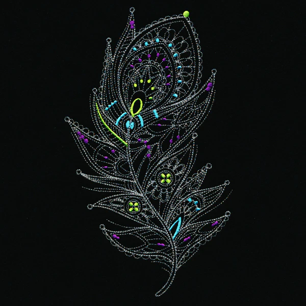 Delicate Boho Feather - Image 2