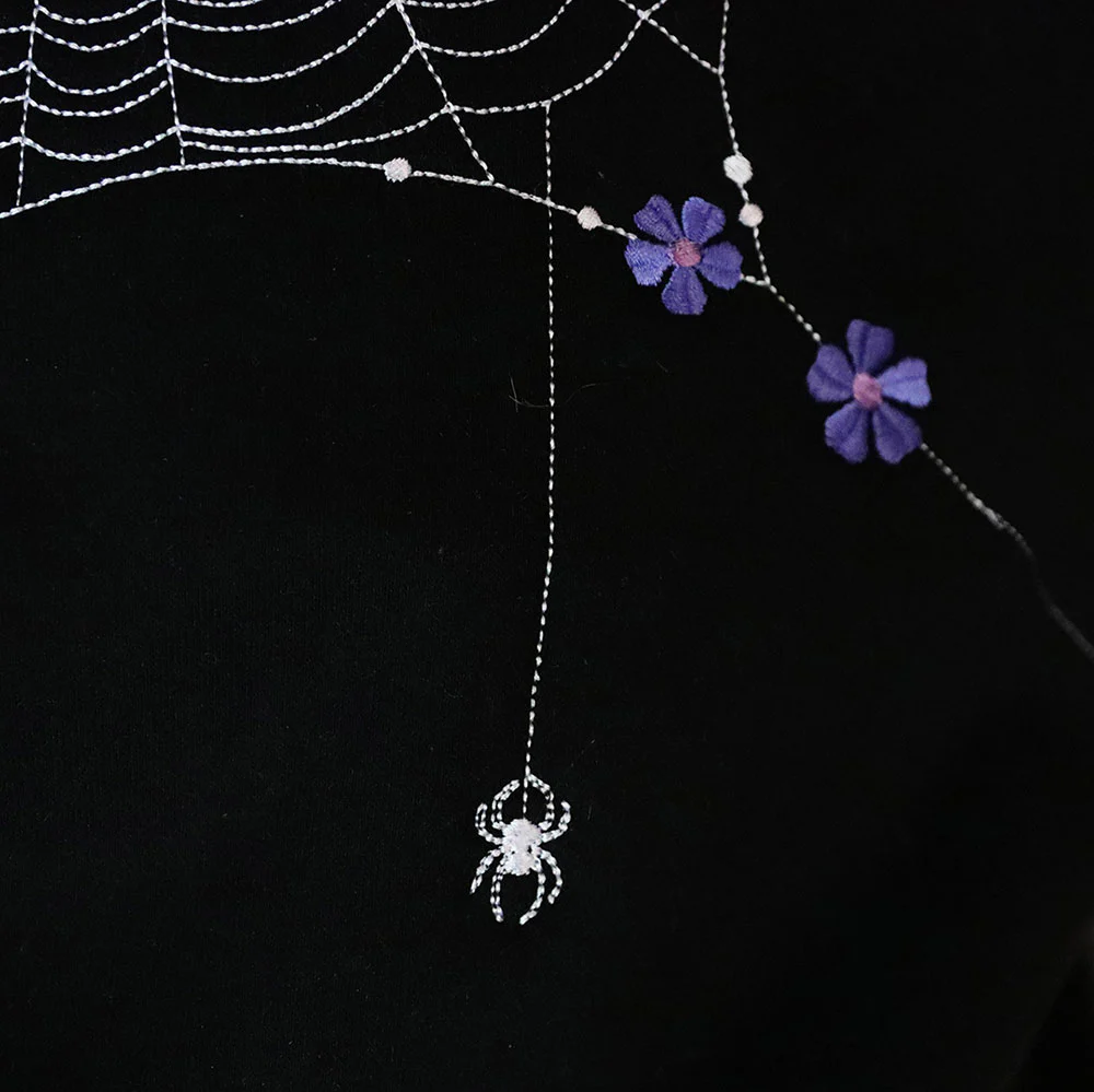 Delicate & Dainty Floral Spiderweb Set - Image 5