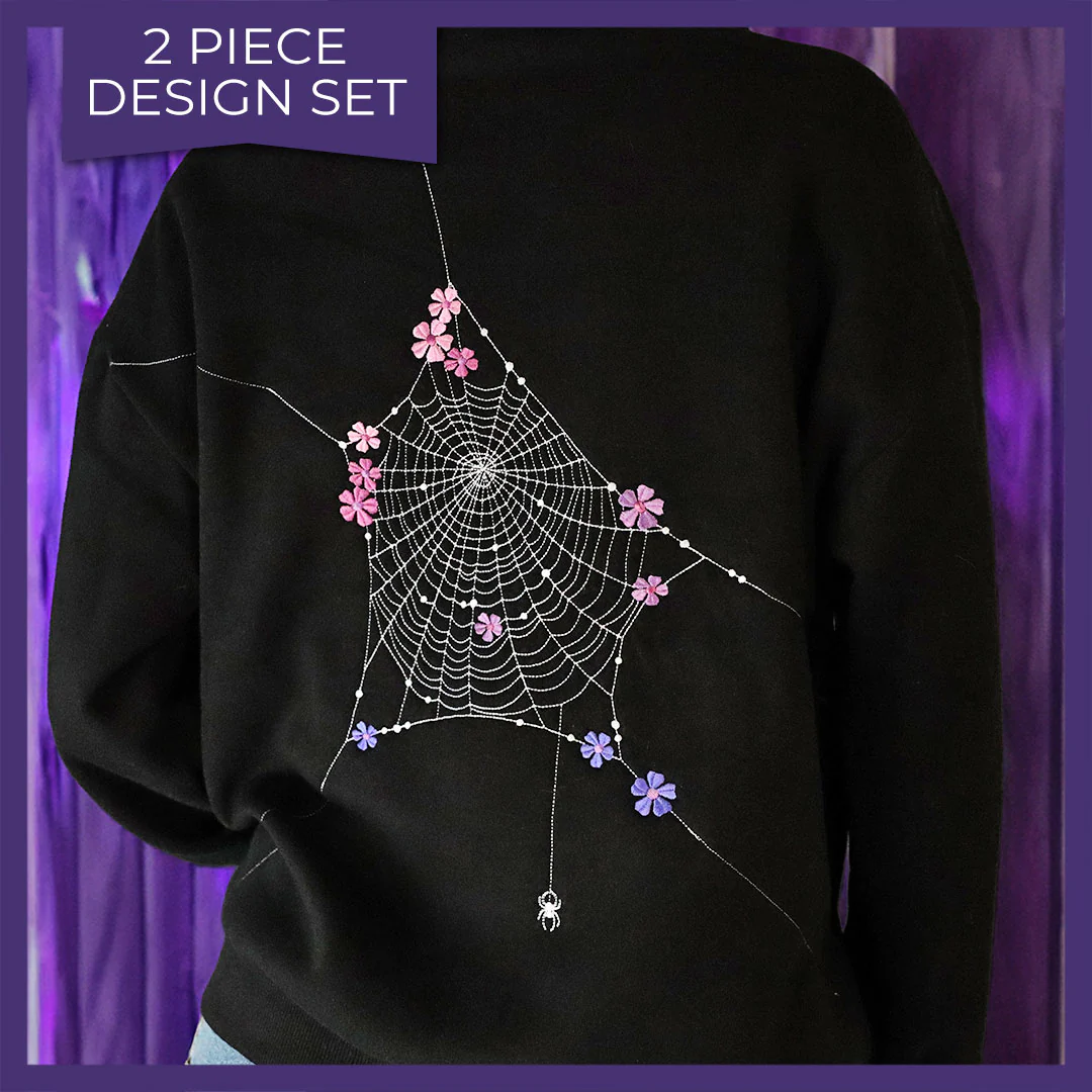 Delicate & Dainty Floral Spiderweb Set - Image 6