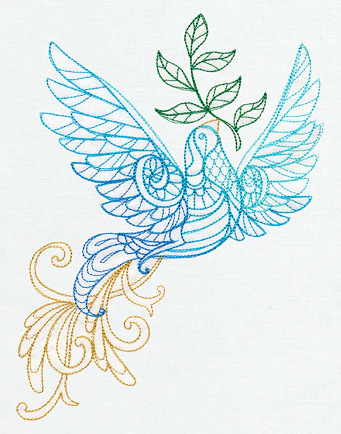 Delicate December - Dove