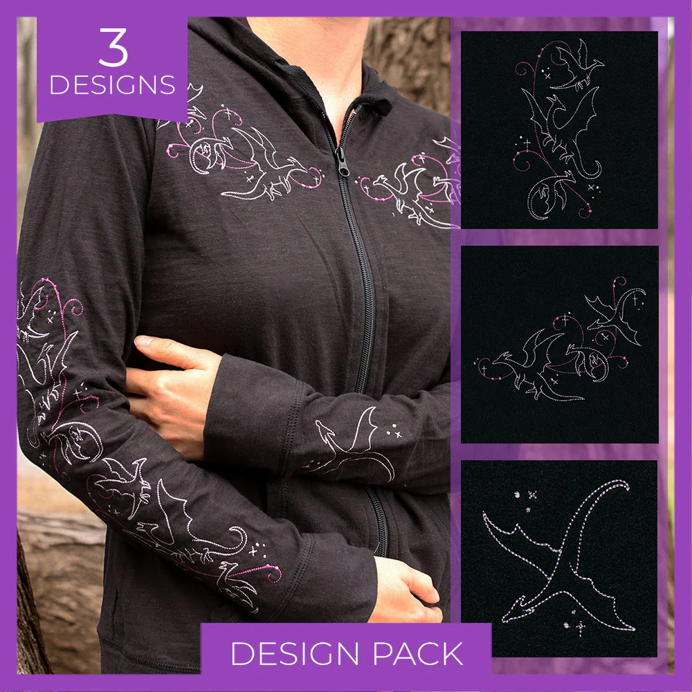Delicate Dragon Apparel Design Pack - Image 3