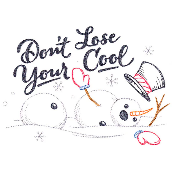 Don't Lose Your Cool Snowman - Image 3