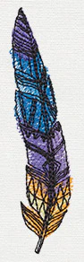 Doodle Feathers - Feather 2 - Image 2