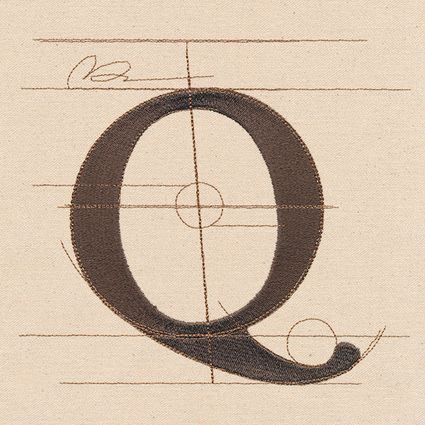 Drafting Letter Q - Image 3