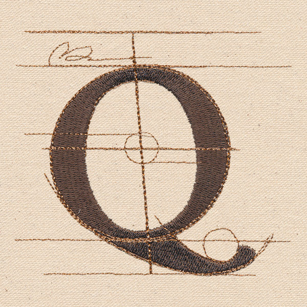 Drafting Letter Q - Image 4