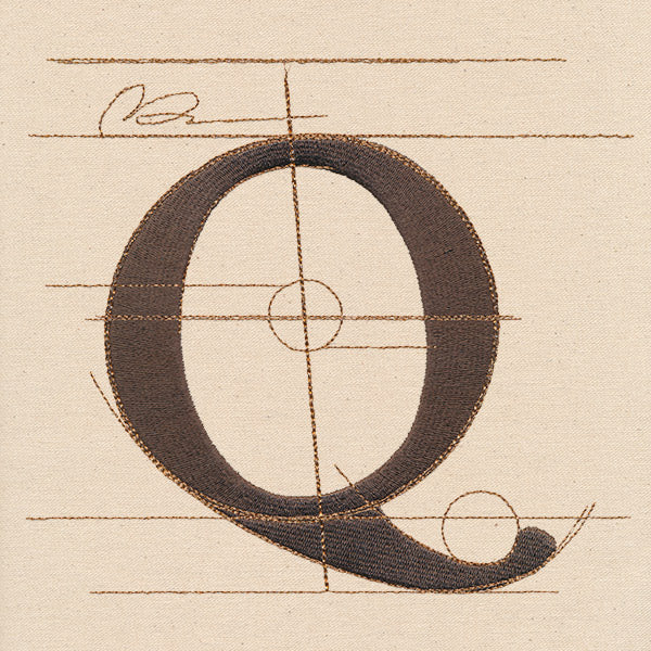 Drafting Letter Q - Image 5