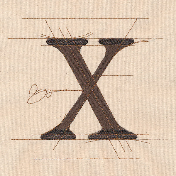 Drafting Letter X - Image 3
