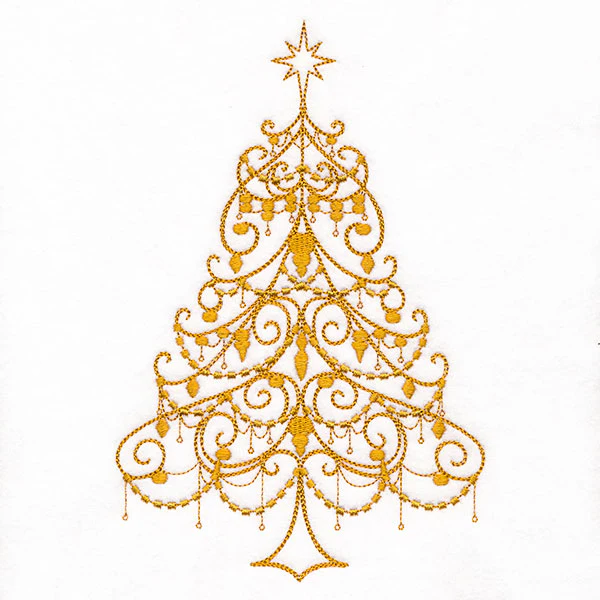 Draped in Splendor Christmas Tree - Image 3