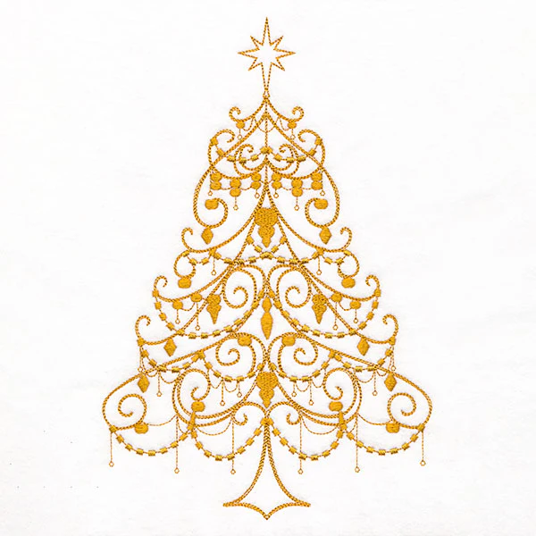 Draped in Splendor Christmas Tree - Image 5