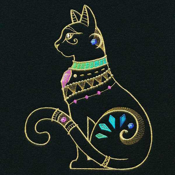 Egyptian Bejeweled Cat - Image 3