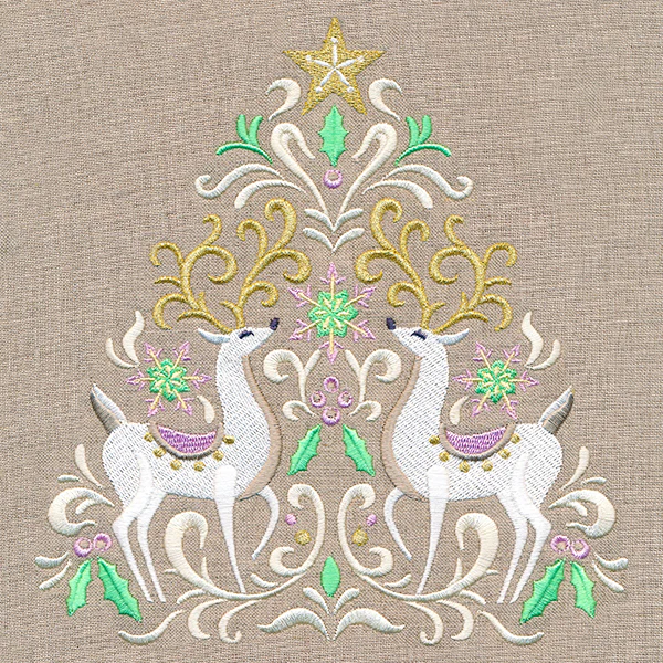 Elegant Winter Wonderland Crest