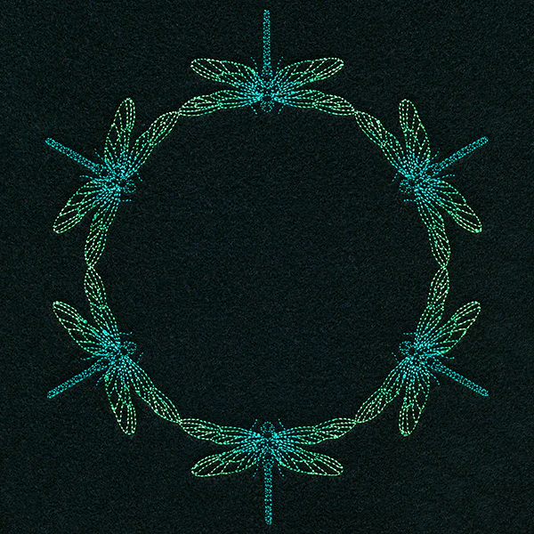 Enchanted Dragonfly Wreath