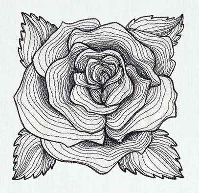 Engraved Rose - Image 2