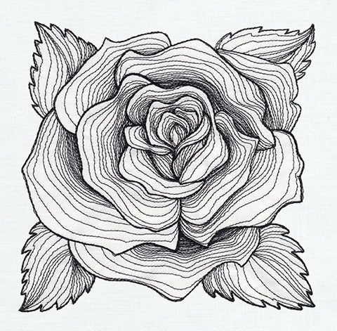 Engraved Rose - Image 4