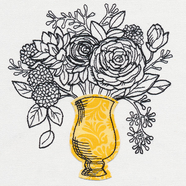 Engraved Vase (Applique) - Image 4