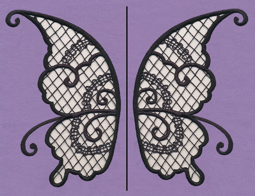 Fairy Wings (Cutwork) (Wing Pair) - Image 3