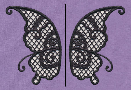 Fairy Wings (Cutwork) (Wing Pair) - Image 5