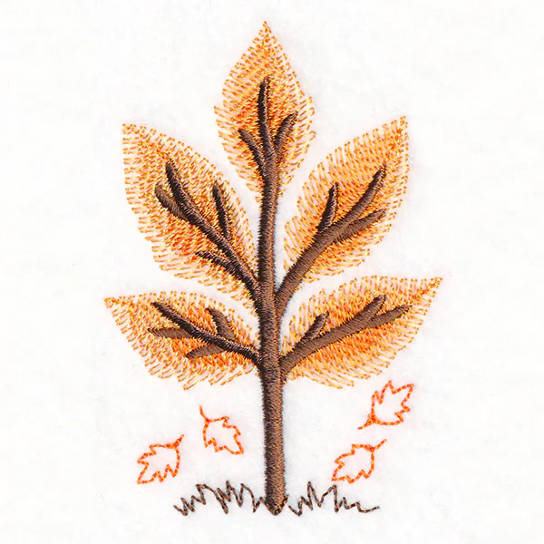 Falling Ash Leaves