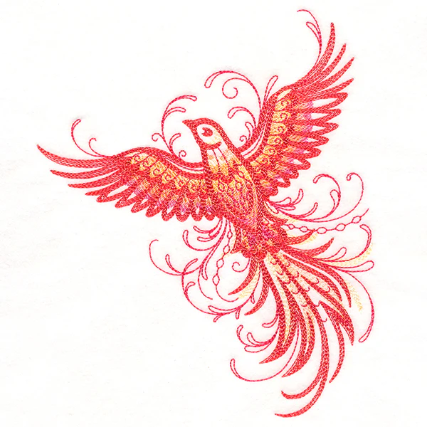 Fanciful Flourishes - Bird - Image 2