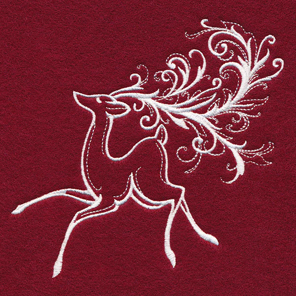 Fancy Filigree Reindeer - Image 3