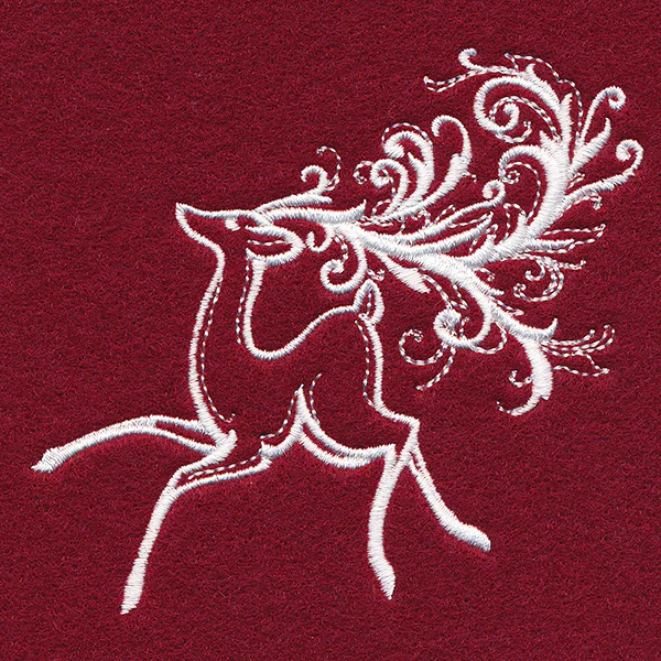 Fancy Filigree Reindeer - Image 4