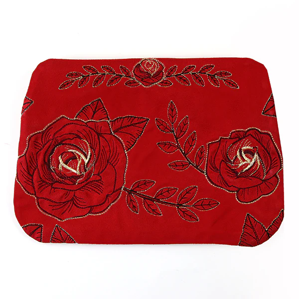 Fancy Floral Lined Zipper Pouch (In-the-Hoop) - Image 8