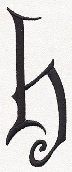 Fantasy Letter H - Lowercase - Image 2