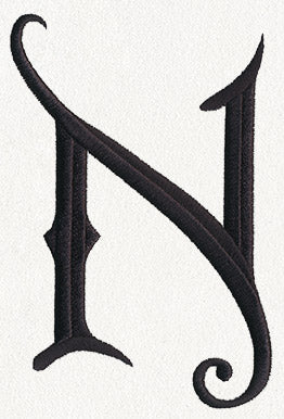 Fantasy Letter N - Uppercase - Image 2