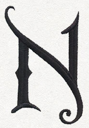 Fantasy Letter N - Uppercase - Image 3