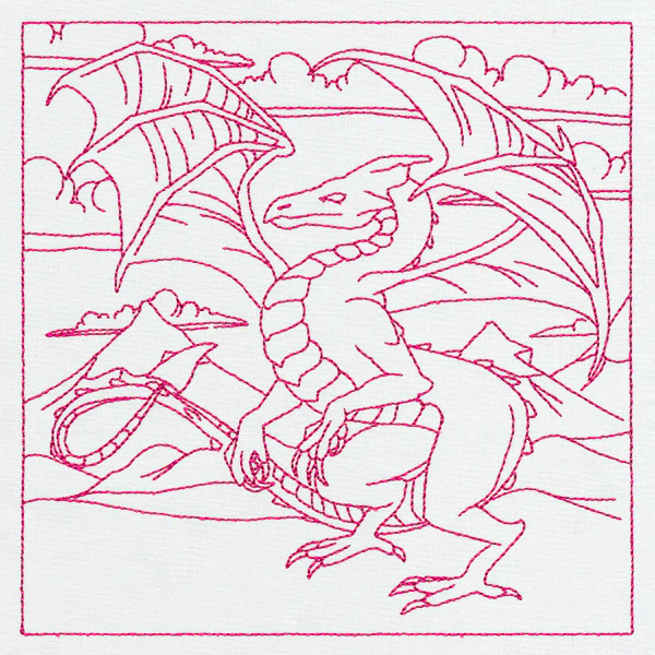 Fantasy Quilting - Dragon - Image 2