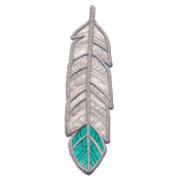 Fearless Feather (Freestanding Organza)