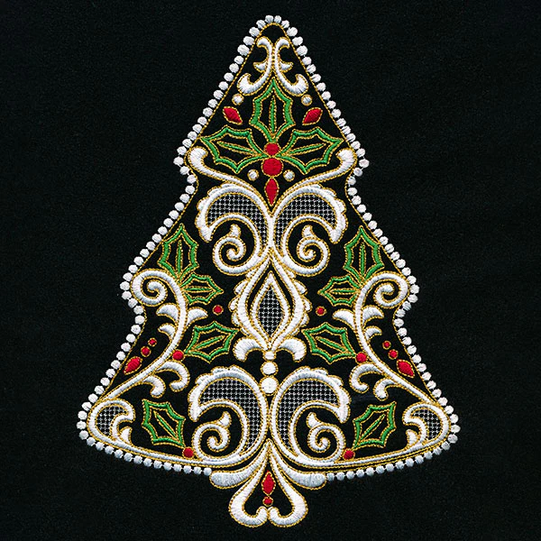 Festive Textures Christmas Tree - Image 4