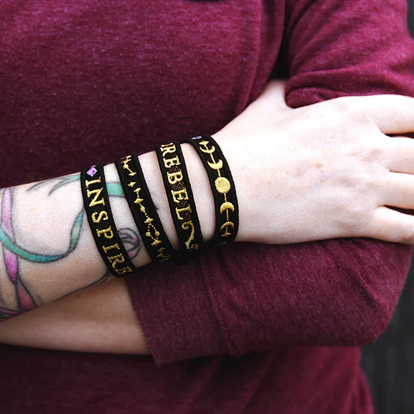Fierce Affirmations Bracelet - Moon Phases (Lace) - Image 5