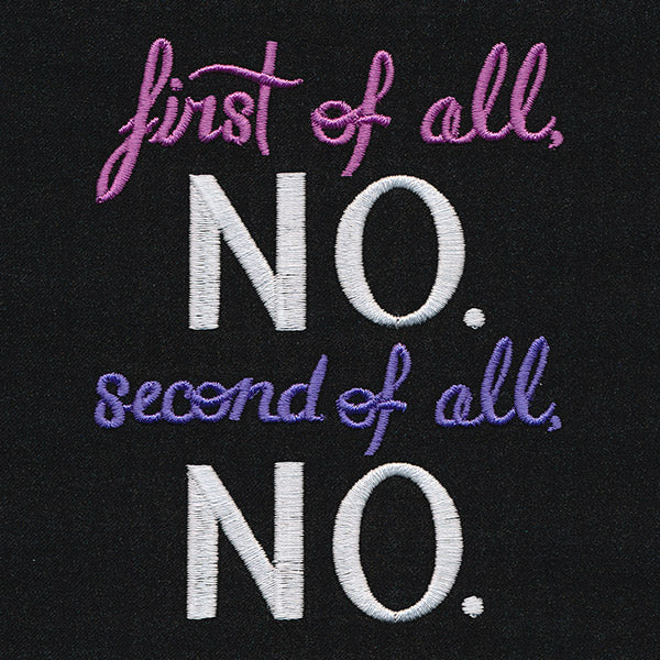 First of All No - Image 4