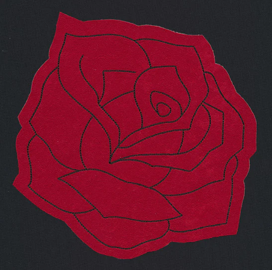 Flash Stitch - Rose (Applique) - Image 2
