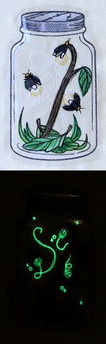 Flickering Fireflies (Vinyl Applique) - Image 10