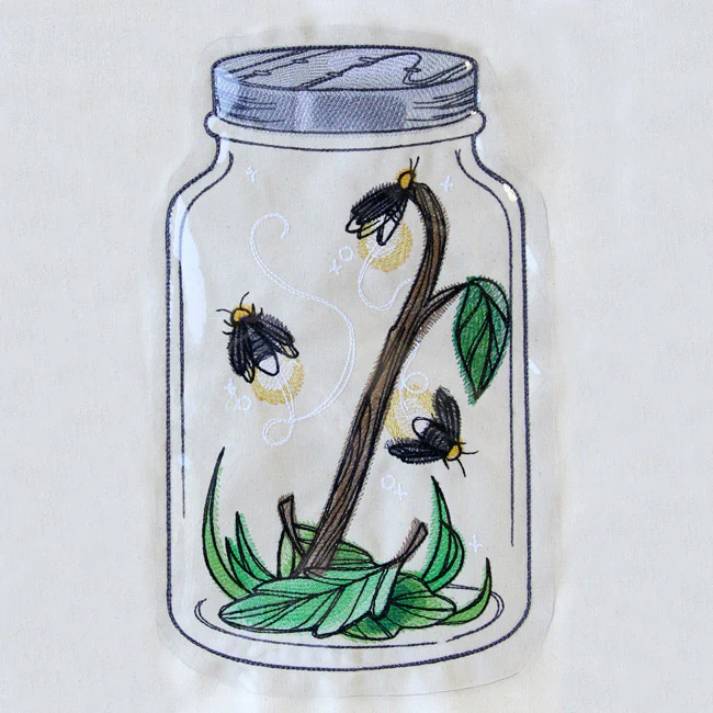 Flickering Fireflies (Vinyl Applique) - Image 11