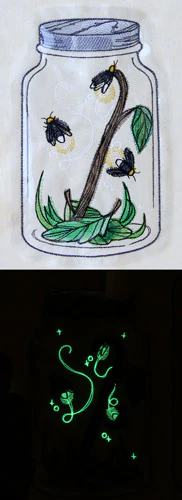 Flickering Fireflies (Vinyl Applique) - Image 7