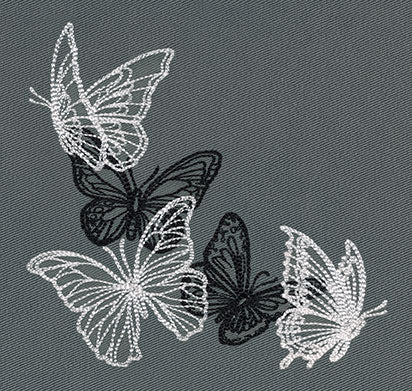 Flight & Dark Butterflies - Corner - Image 2