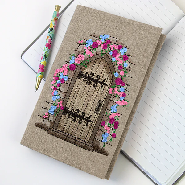 Floral Antique Door - Image 6